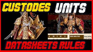 Custodes Datasheets, Edition Rules, Previews, New Aquilon terminators Warhammer 40,000 11th Ed2026