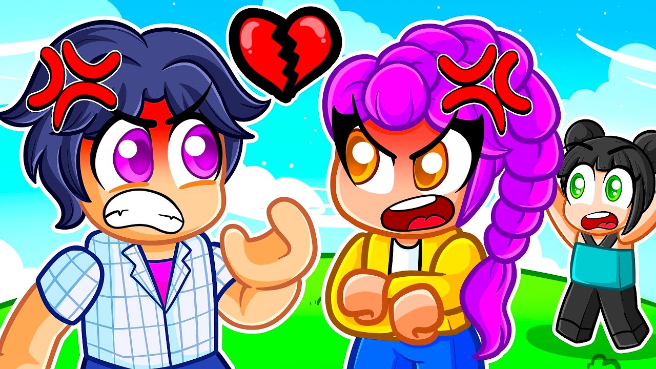 Rumi and Jinu BROKE UP in Roblox! (Kpop Demon Hunters)