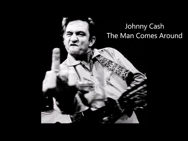 Johnny Cash - The Man Comes Around (Guitar Backing Track) - YouTube
