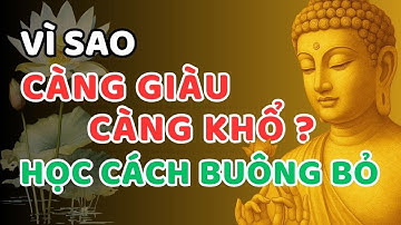Vì sao CÀNG GIÀU CÀNG KHỔ? | Nghe Lời Phật Dạy để học cách Buông Bỏ, tìm An Yên