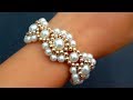 How To Make Vintage Bracelet//Pearl Bracelet//Making Easy Tutorial// useful & easy