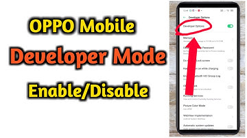 How To Enable  Developer Option in Oppo A9 2020 || Oppo Mobile Developer Option Enable & Disable