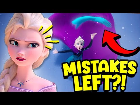 All the Mistakes you Missed in Frozen & Frozen 2!