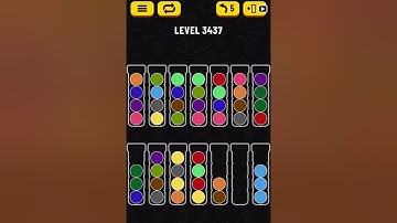 【Ball Sort Puzzle】Level.3437