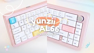 Yunzii AL66 • aluminum keyboard ♡ | unbox, review, sound test | Zanook