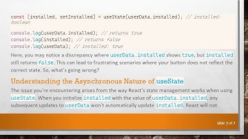 Resolving Asynchronous Issues with useState in React.js