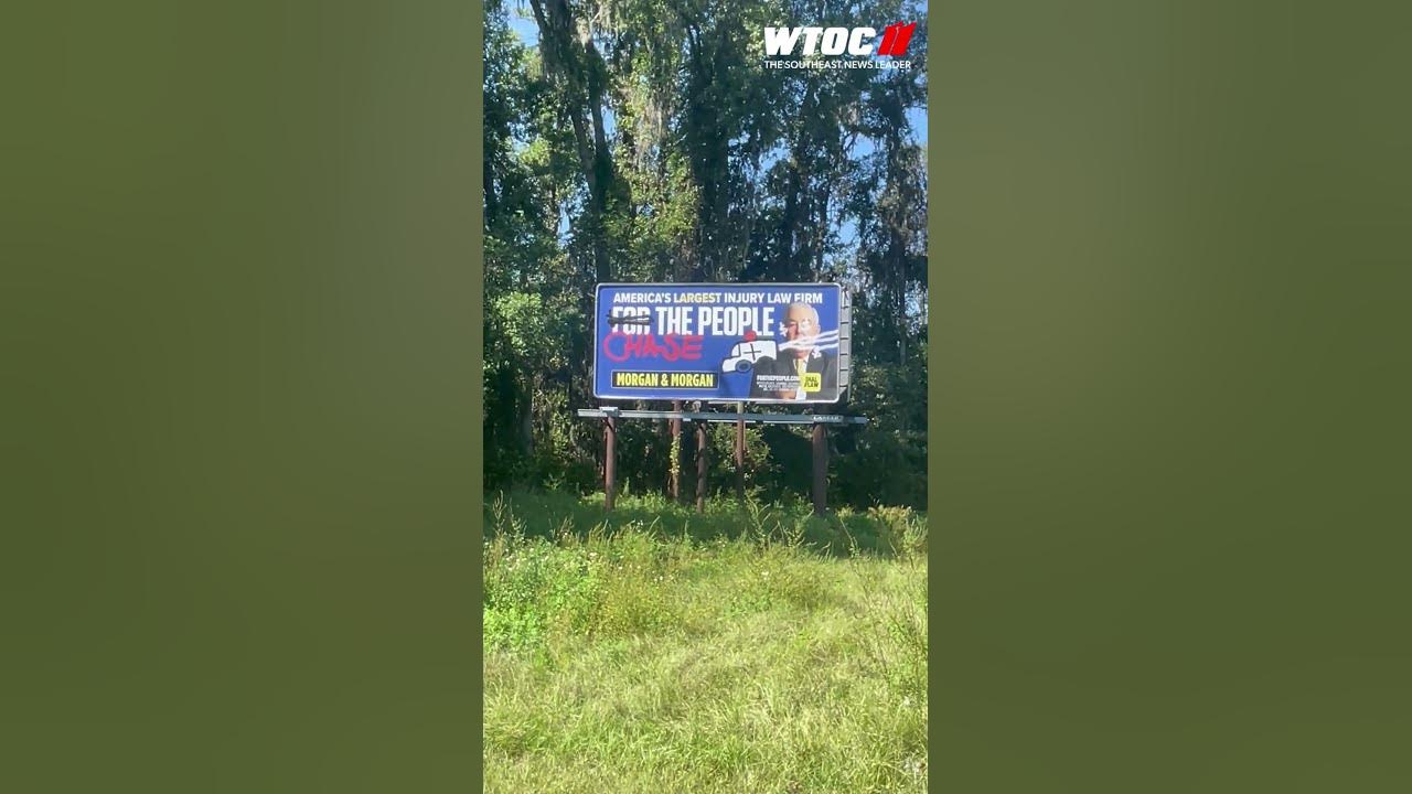 Were these and billboards actually vandalized? YouTube