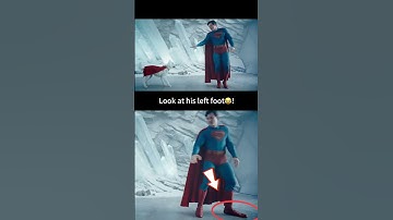 😂Superman Movie 2025 - Look at his left foot