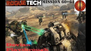 This Tanks Is Powerful! RogueTech: Lance-A-Lot Update - Davion Start - Mission 60-61