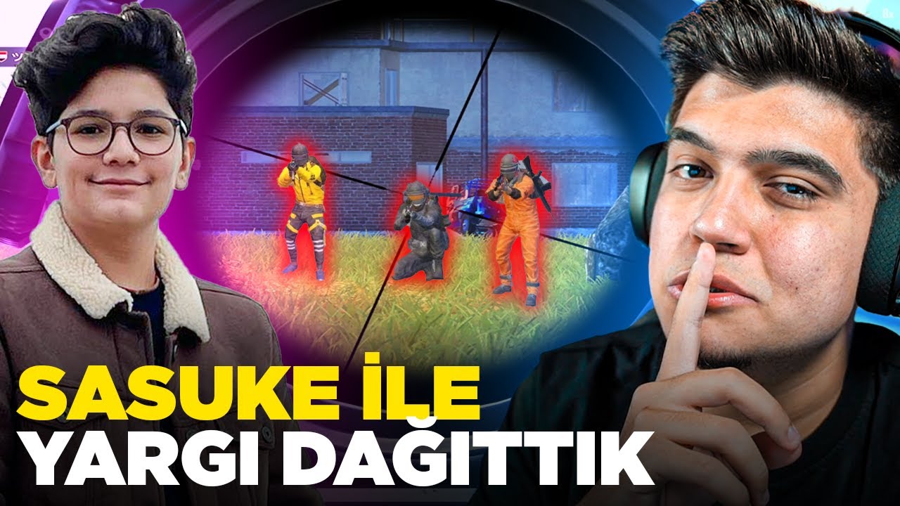 SASUKE İLE ERANGELDE KATLİAM YAPTIK!! BEST DUO! | PUBG Mobile