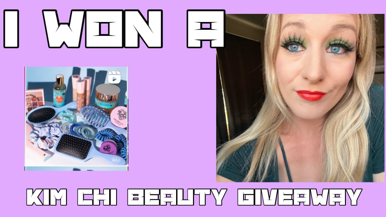 I won a Kim Chi Beauty Giveaway