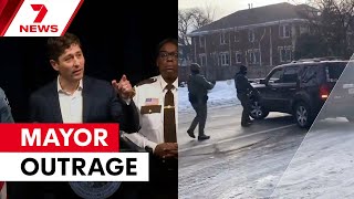 'Get the F##K out of Minneapolis': Mayor's powerful message to ICE agents | 7NEWS