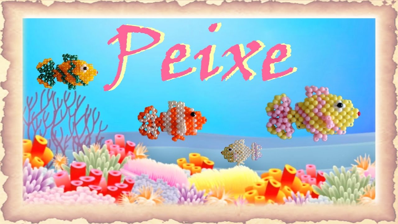 Peixe de Pérolas - Tutorial Passo a Passo