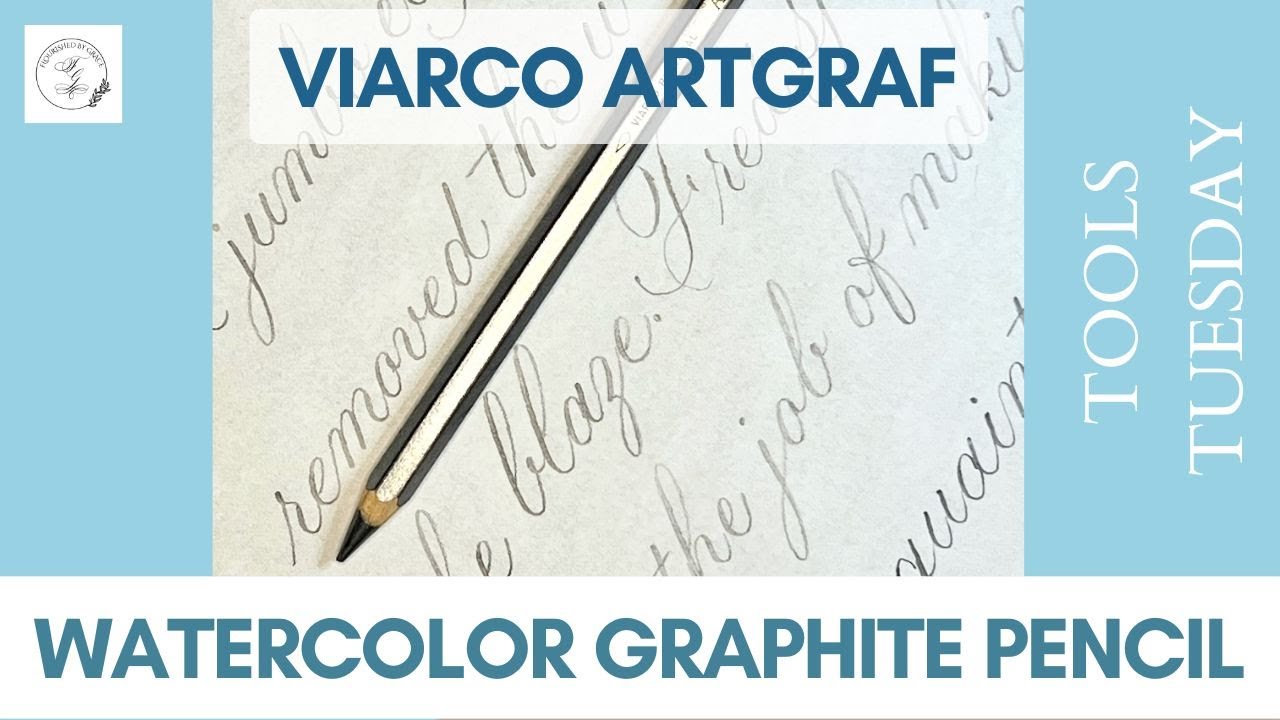 Viarco Artgraf Watercolor Graphite Pencil Pencil Copperplate ...