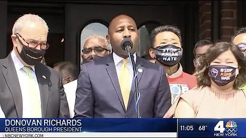 NBC News: 'Rise Against Hate’: Rally Condemns Spike in Violence Against Asians in NYC