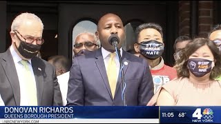 NBC News: 'Rise Against Hate’: Rally Condemns Spike in Violence Against Asians in NYC