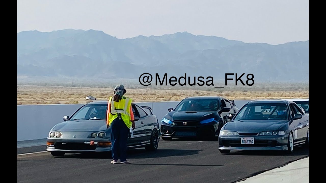 Vtec Club USA Reunion 10/10/20 - Chuckwalla Valley Raceway - Honda Civic Type R (FK8)