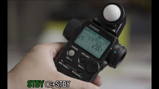 How to calibrate  a Sekonic light meter