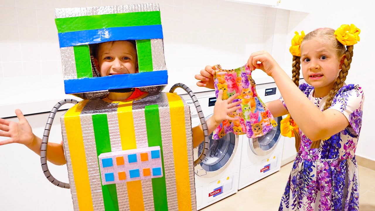 ديانا وروما : روبوت يساعد في الأعمال المنزلية