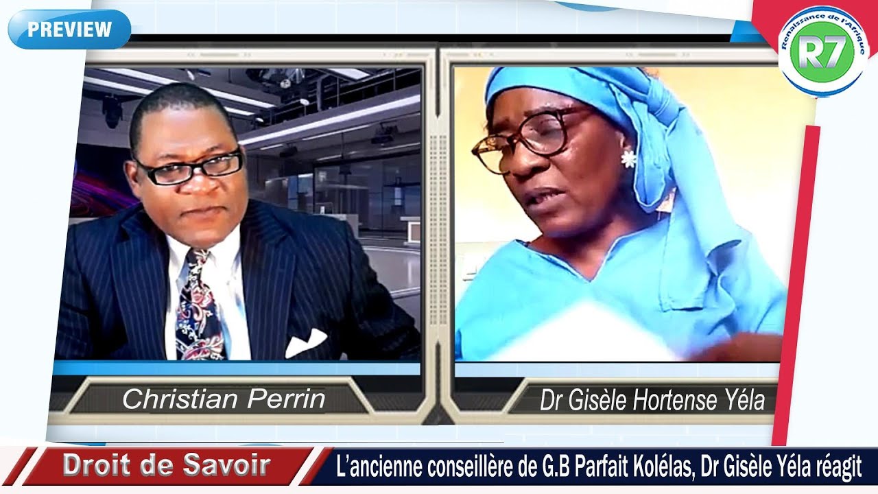L’ANCIENNE CONSEILLERE DE PARFAIT KOLELAS, Dr GISELE YELA REAGIT AUX ALLEGATIONS DE GASTON MALANDA