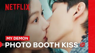 Song Kang and Kim You-jung Kiss in a Photobooth