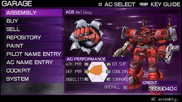 Armored Core 3 Silent Line 5/8/18 Javelin The Fallen Arena Initial Run