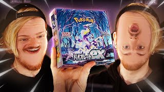 Opening the new Pokemon VIOLET BOOSTER BOX!!