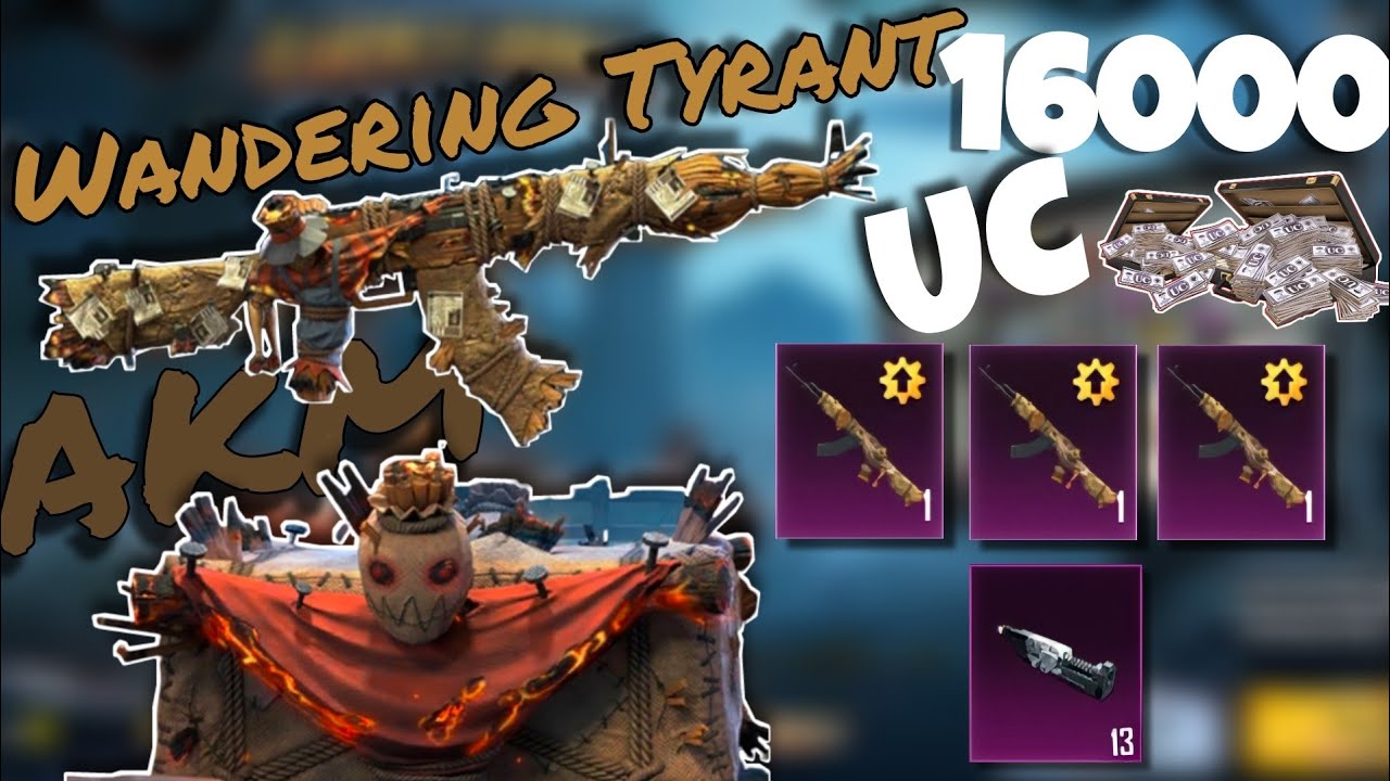 Wandering Tyrant AKM spin 😍 | QOO GAMING