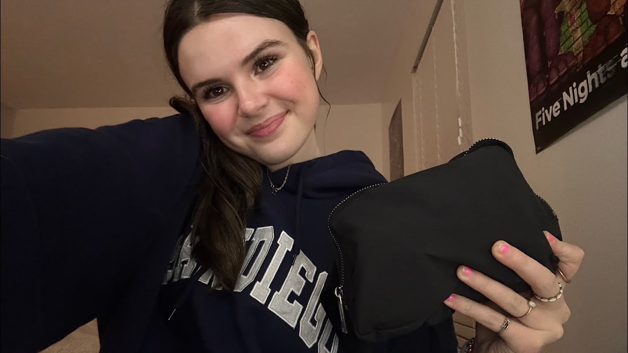 asmr (updated) what’s in my bag??