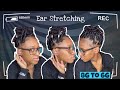 Ear Stretching | 8G to 6G