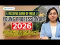 RBI Young Professional 2026 Notification Out! | Eligibility, Salary &amp; Last Date | Anuj Jindal