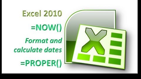 Excel 2010 Advanced Functions Exercise 5 Part 1