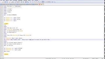 Batch RPG 2 - Creating the fight and shop