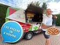 120 Pizzas in Two hours! Living the dream in our #pizza van.