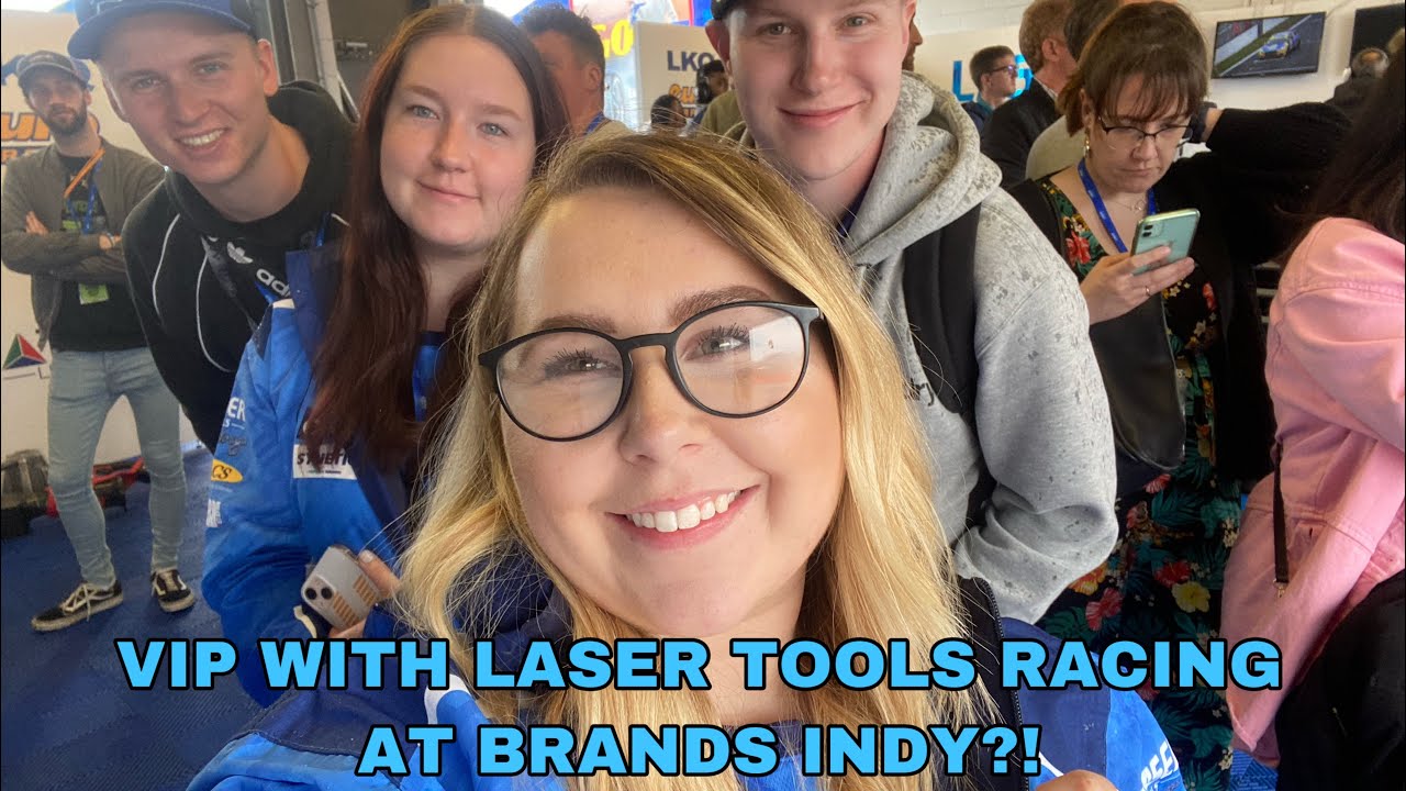 BTCC Vlog: VIP with Laser Tools at Brands Indy?!