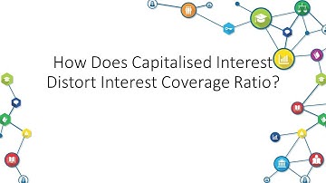 How does capitalised interest distort Interest Coverage ratio