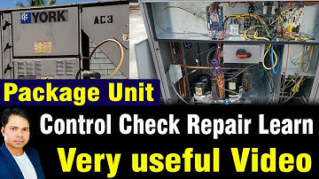 Package Unit Compressor not start how check control thermostat power testing Learn with practically