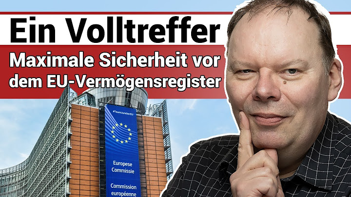 So erfährt die EU nichts über Deine Werte #EU-Vermögensregister