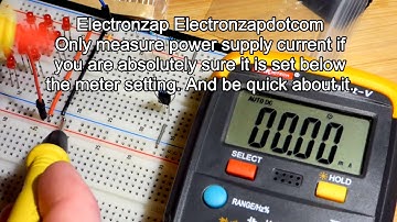 Amazing LM334 3 terminal adjustable current source using only 1 resistor component demo