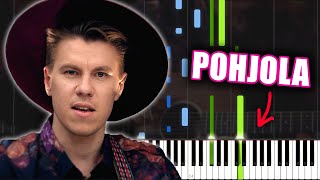 Video thumbnail of "Olli Halonen - Pohjola | PIANO TUTORIAL"