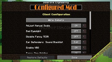 Configured Mod 1.16.5/1.15.2 Free Download and Install for Minecraft PC