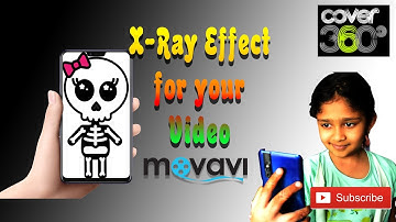 Turn your phone into an X-ray scanner Inside Movavi Video suite (Green Screen tutorial)