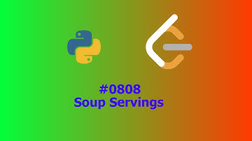 No Sound Leetcode 808: Soup Servings