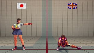 Sakura Taunts Ultra Street Fighter Iv