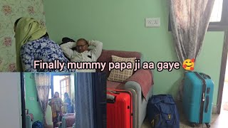 Finally Mummy Papa Aa E Ghar Par