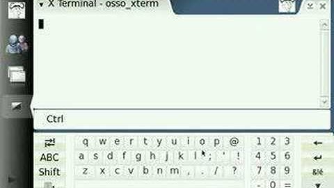 Playing with X and Maemo emulator