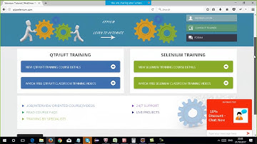Selenium WebDriver Training Trial Class 1