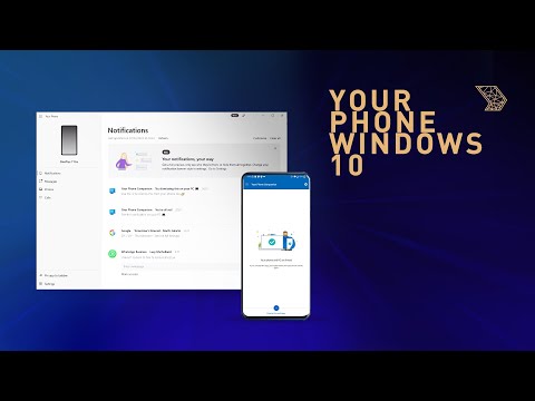 Menghubungkan HP ke PC Windows 10 "Your Phone"