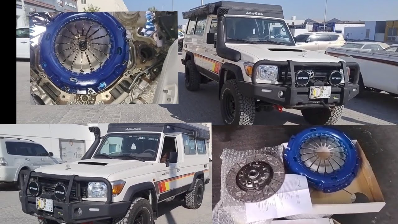 2018-2023 land cruiser 70 series heavy duty clutch replacement step by step