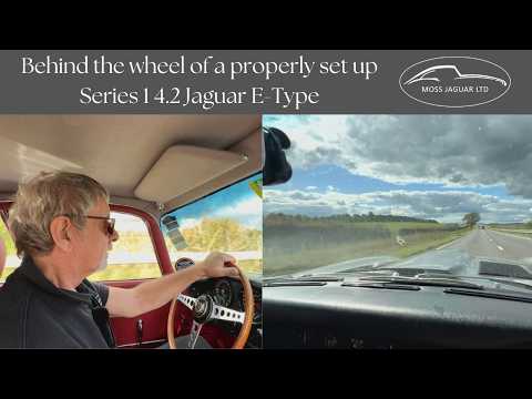 Behind the wheel of a properly set up Series 1 4.2 Jaguar E-Type